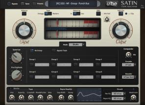 Screenshot: u-he Satin Interface